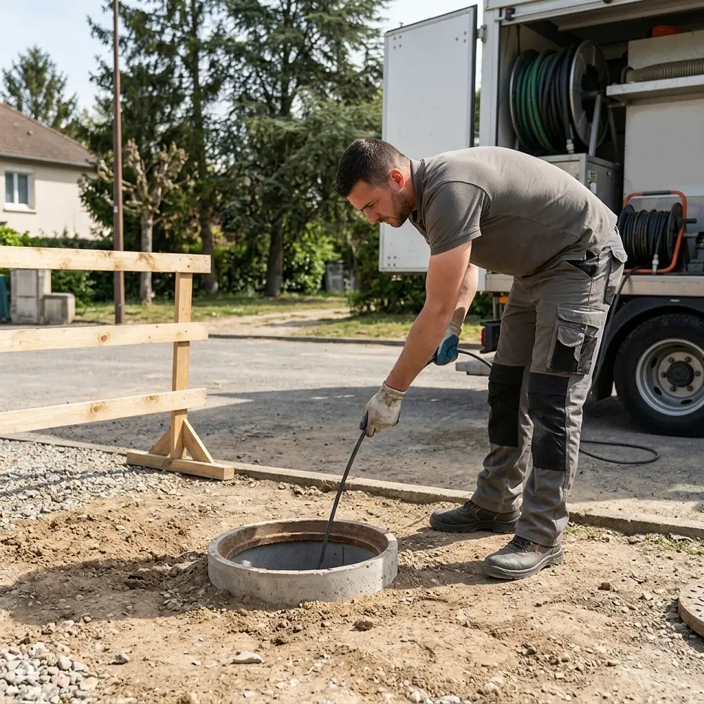 Raccordement au tout à l'égout Drocourt (78440)