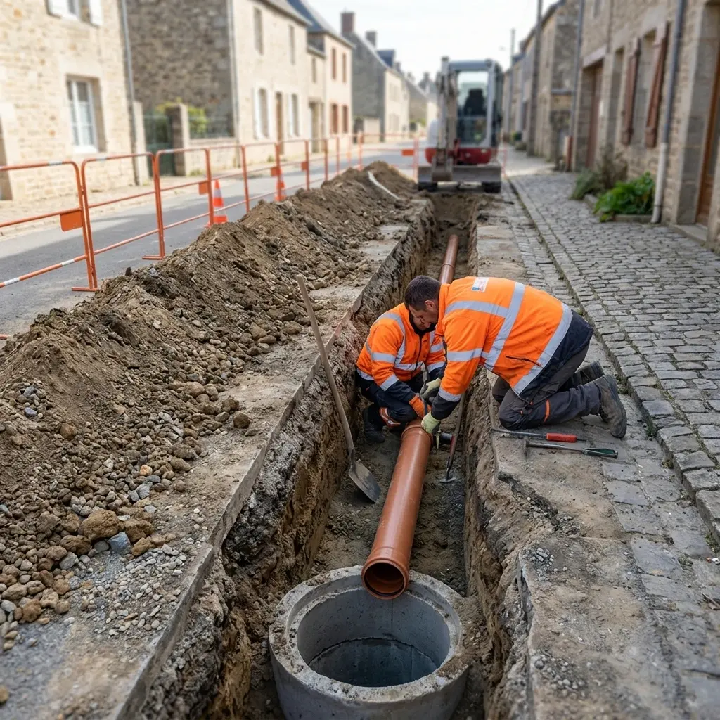 Un accompagnement pour vos travaux d'assainissement