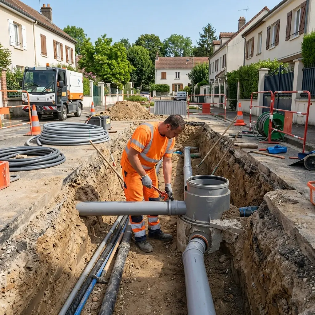 Expertise en raccordement à Lainville-en-Vexin