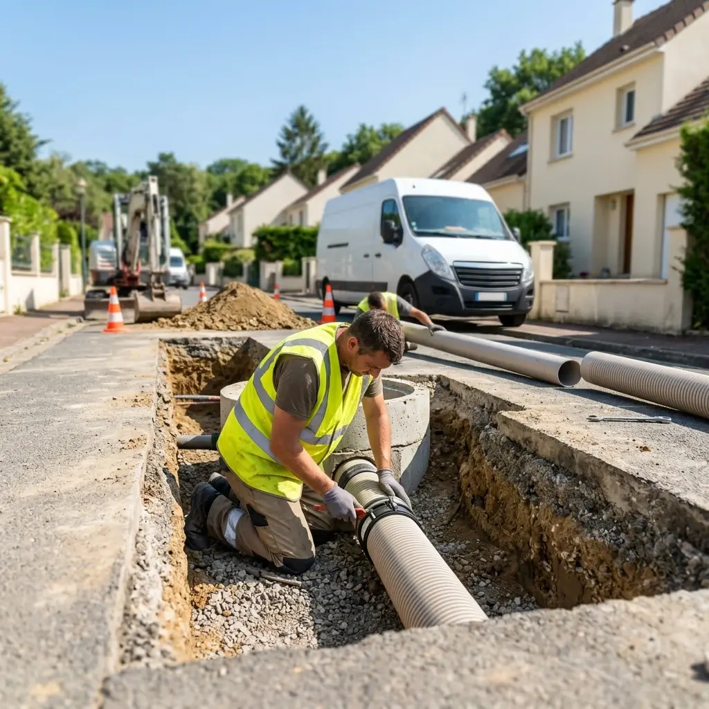 Raccordement au tout à l'égout Le Port-Marly (78560)