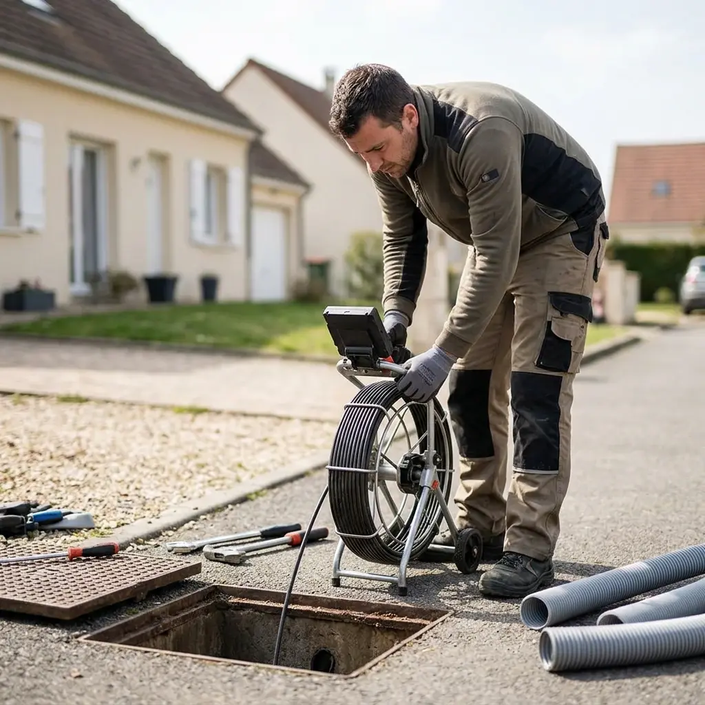 Raccordement au tout à l'égout Herbeville (78580)