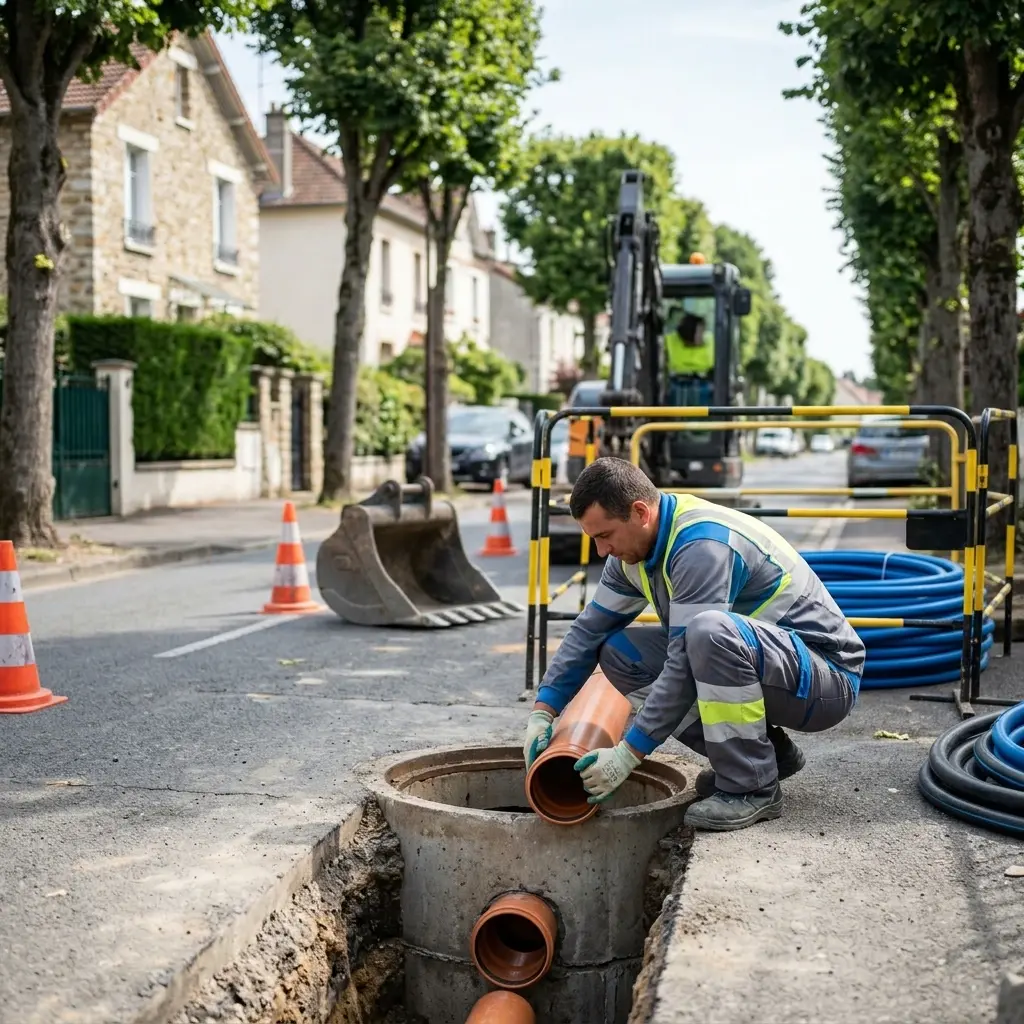Raccordement au tout à l'égout Maisons-Laffitte (78600)