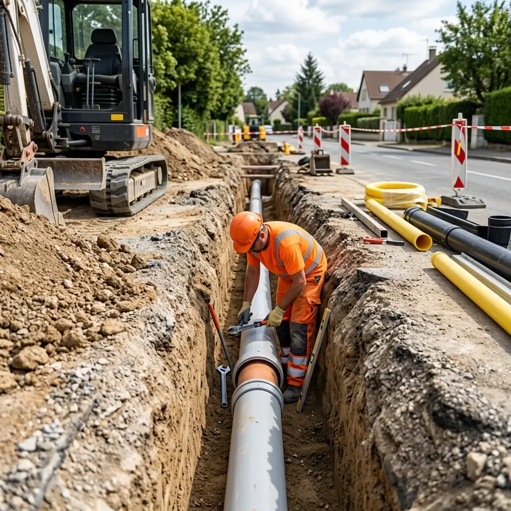 Comment se déroule le raccordement au Perray-en-Yvelines ?