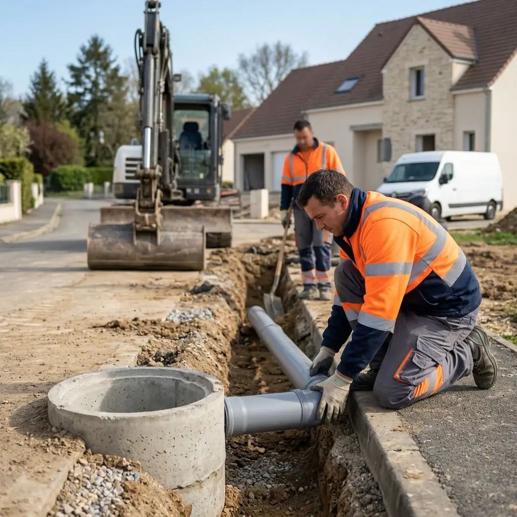 Raccordement au tout à l'égout Le Perray-en-Yvelines (78610)