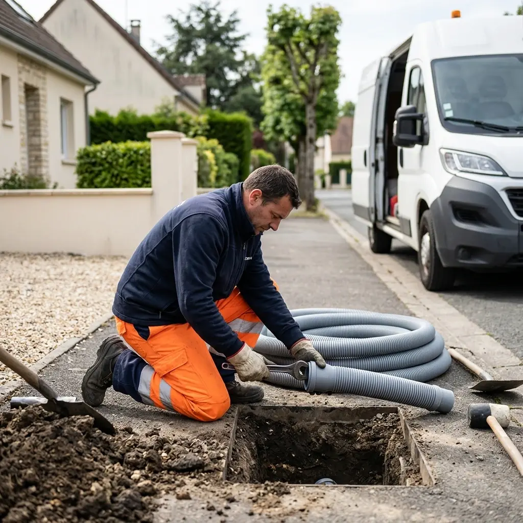 Comment se déroule le raccordement à Orgeval ?