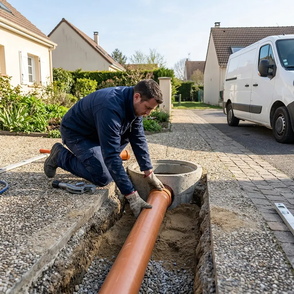Raccordement au tout à l'égout Orgeval (78630)