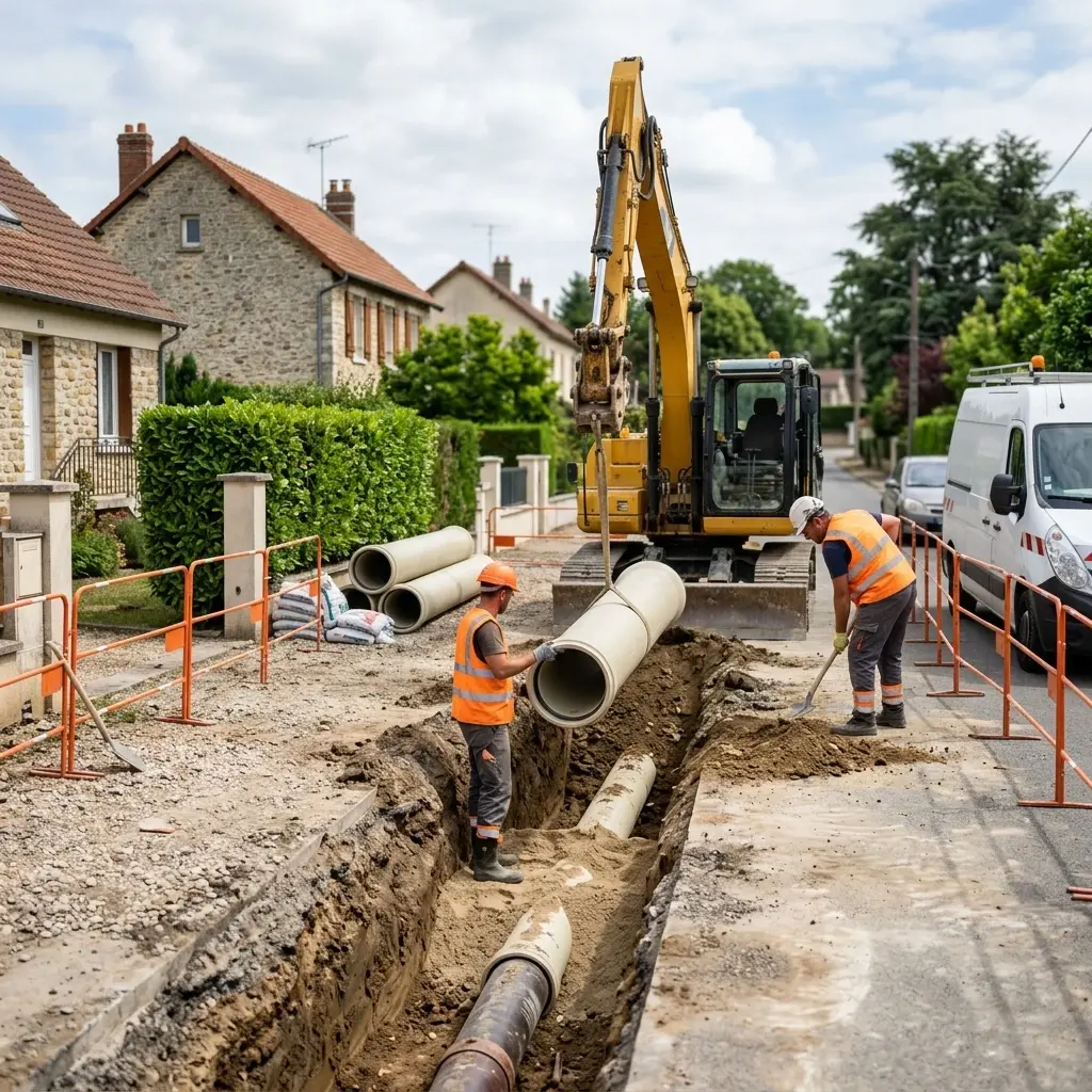 Raccordement au tout à l'égout Beynes (78650)