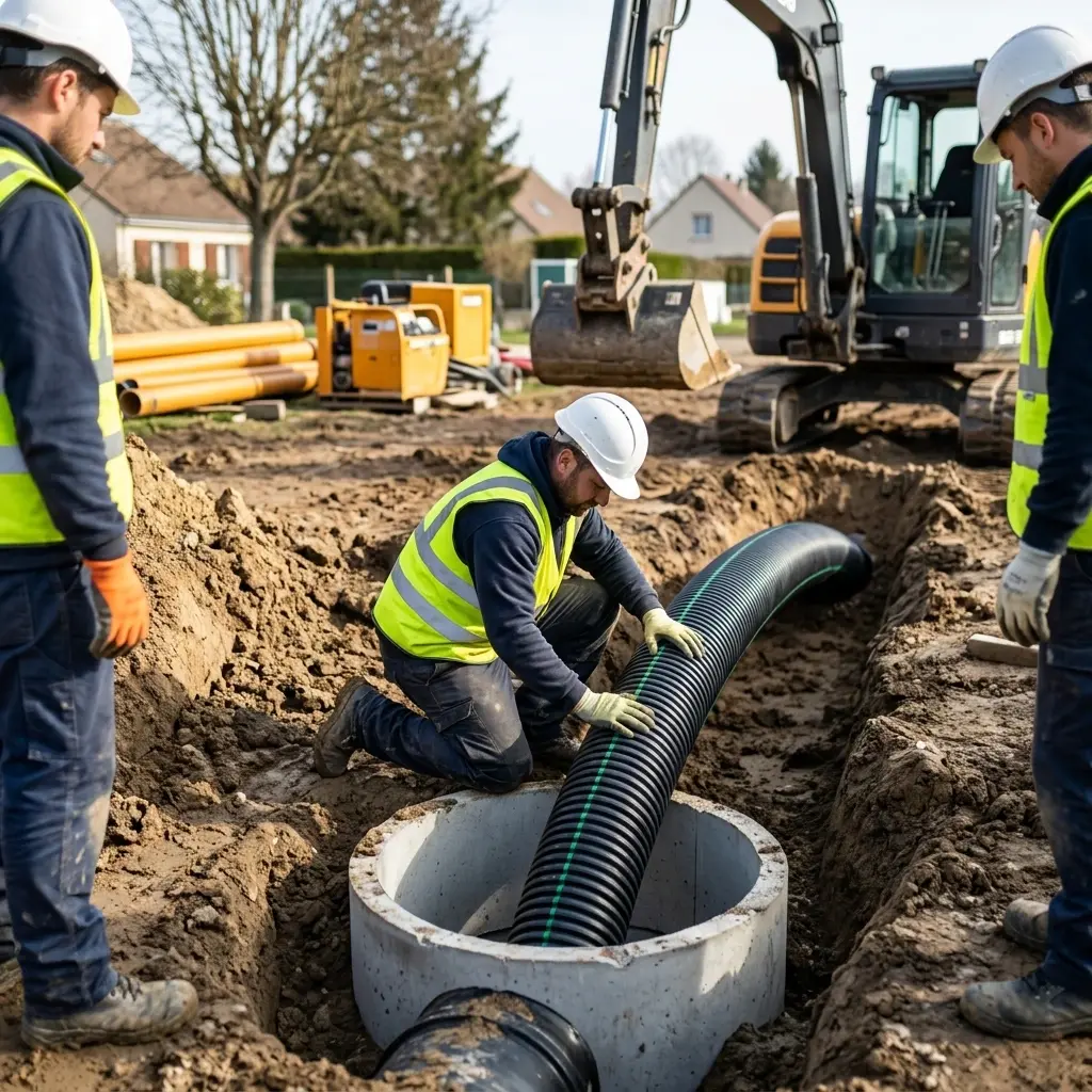 Un accompagnement pour vos travaux d'assainissement