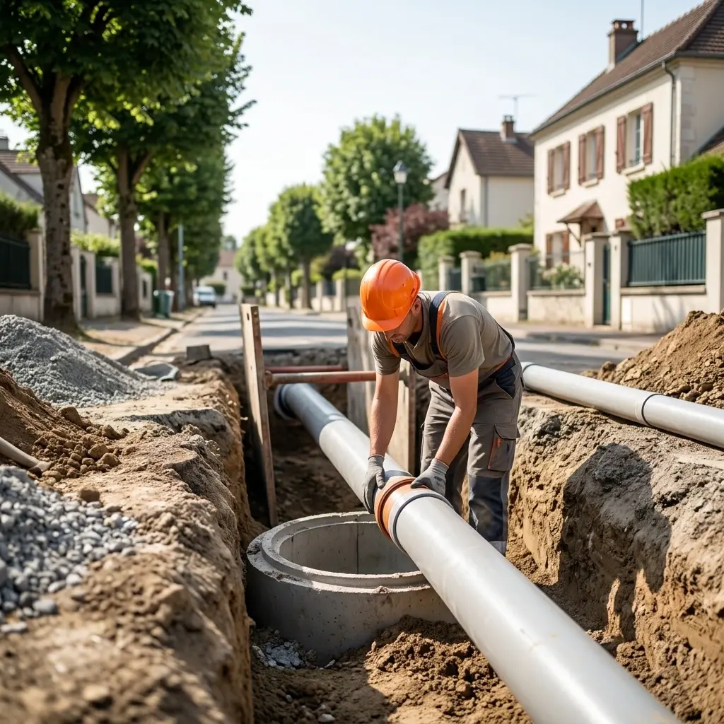 Raccordement au tout à l'égout Villennes-sur-Seine (78670)