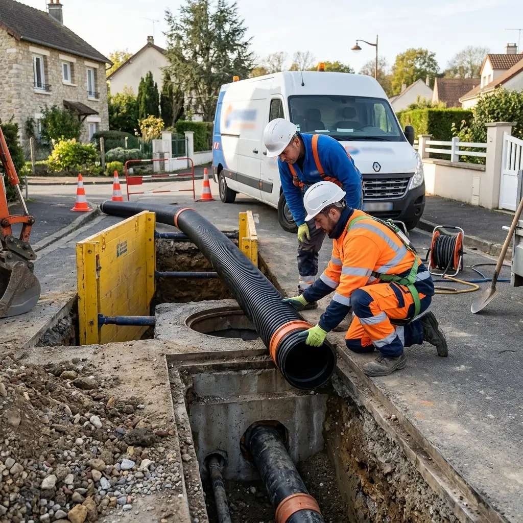Comment se déroule le raccordement à Ponthévrard ?
