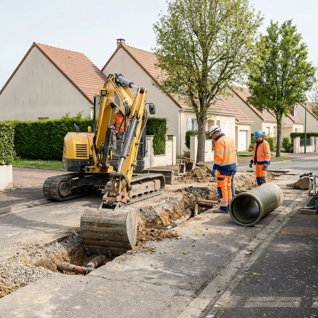 Raccordement au tout à l'égout Saint-Arnoult-en-Yvelines (78730)