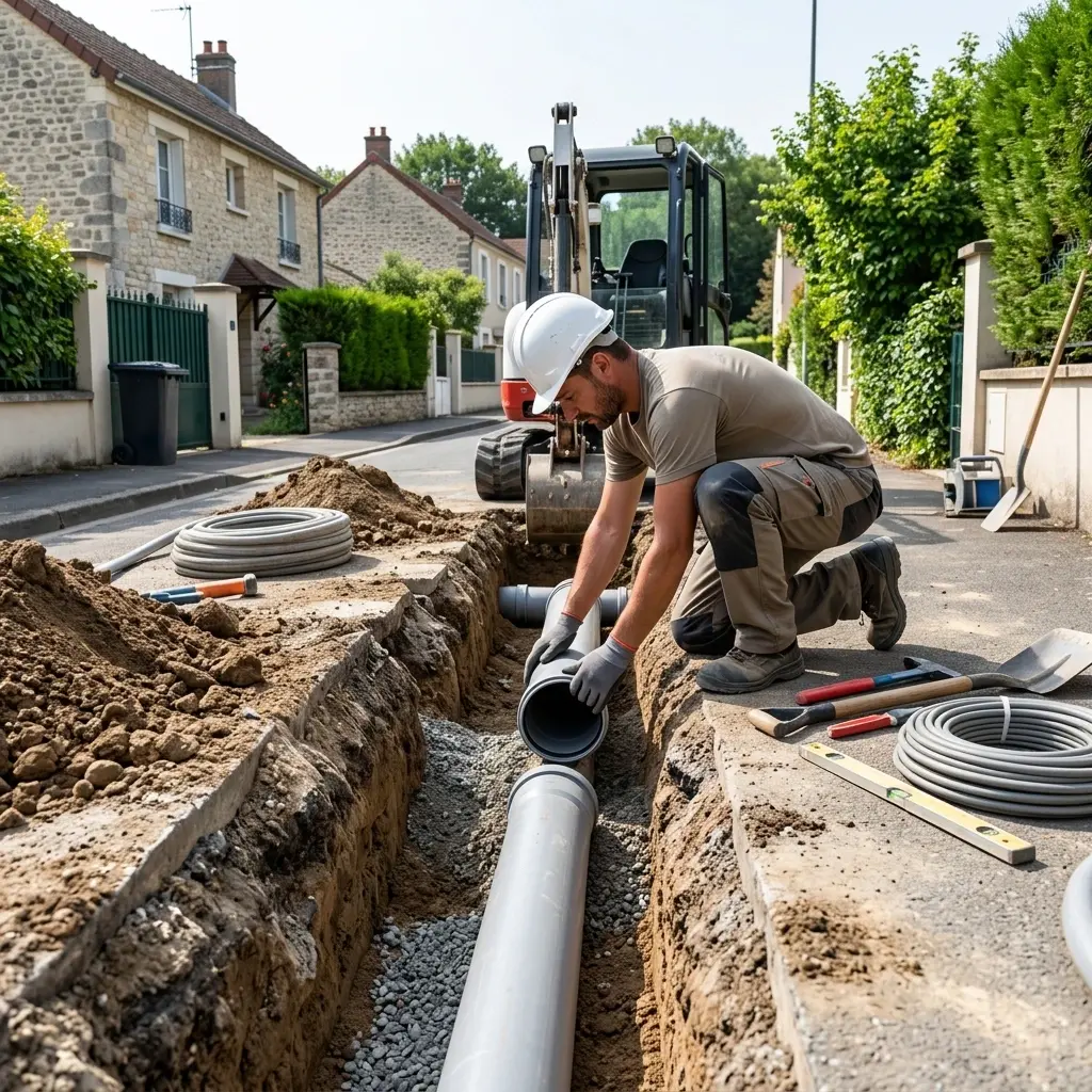 Comment se déroule le raccordement à Vaux-sur-Seine ?