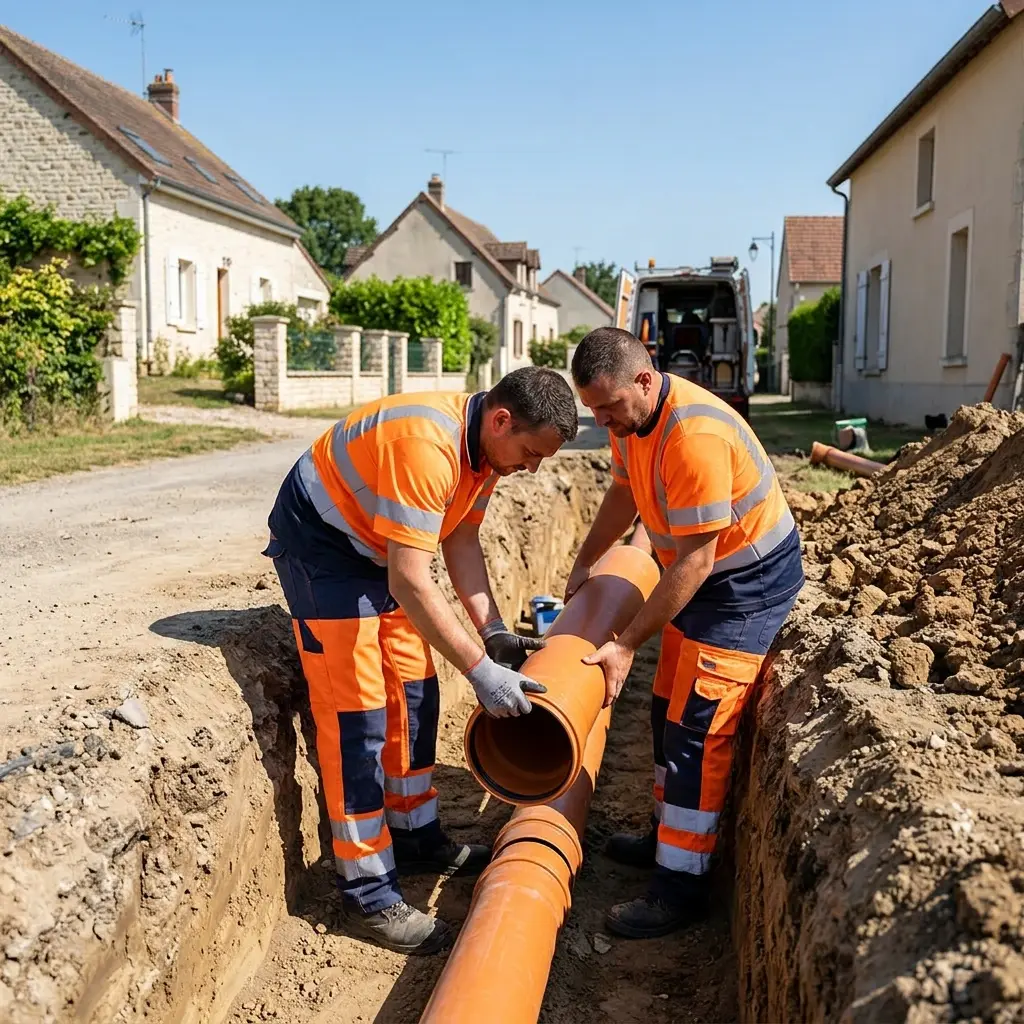 Un accompagnement pour vos travaux d'assainissement