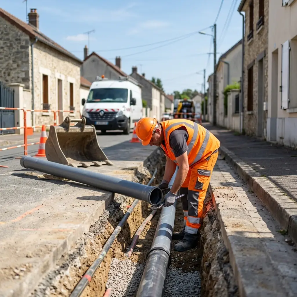Comment se déroule l'intervention à Arnouville-lès-Mantes ?