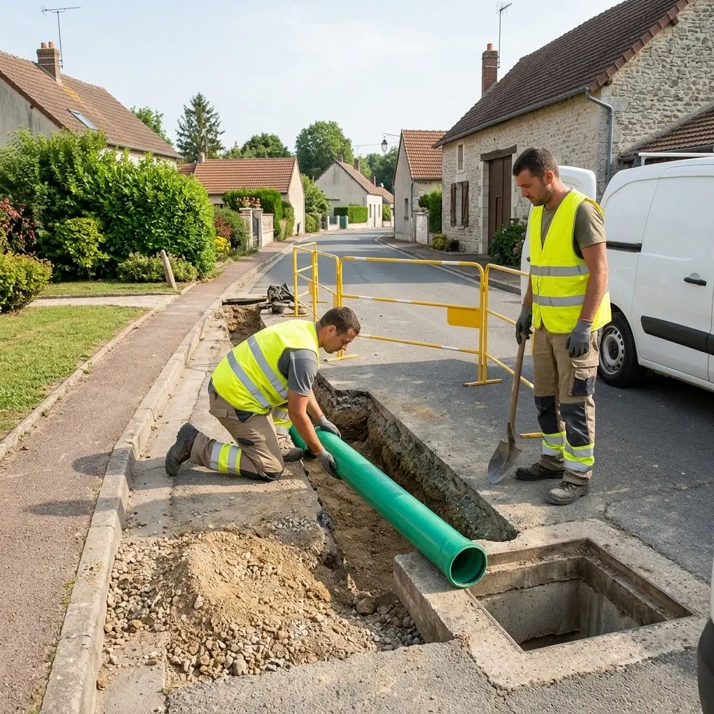 Comment se déroule le raccordement à Rosay ?