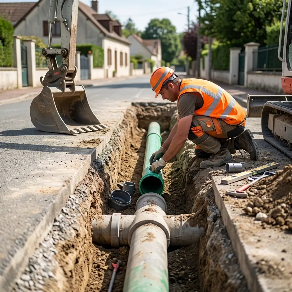 Besoin d'un raccordement rapide à Vert ?