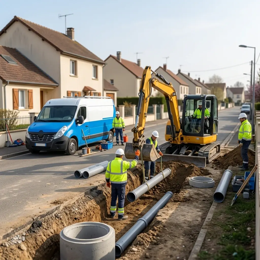 Raccordement au tout à l'égout Millemont (78940)