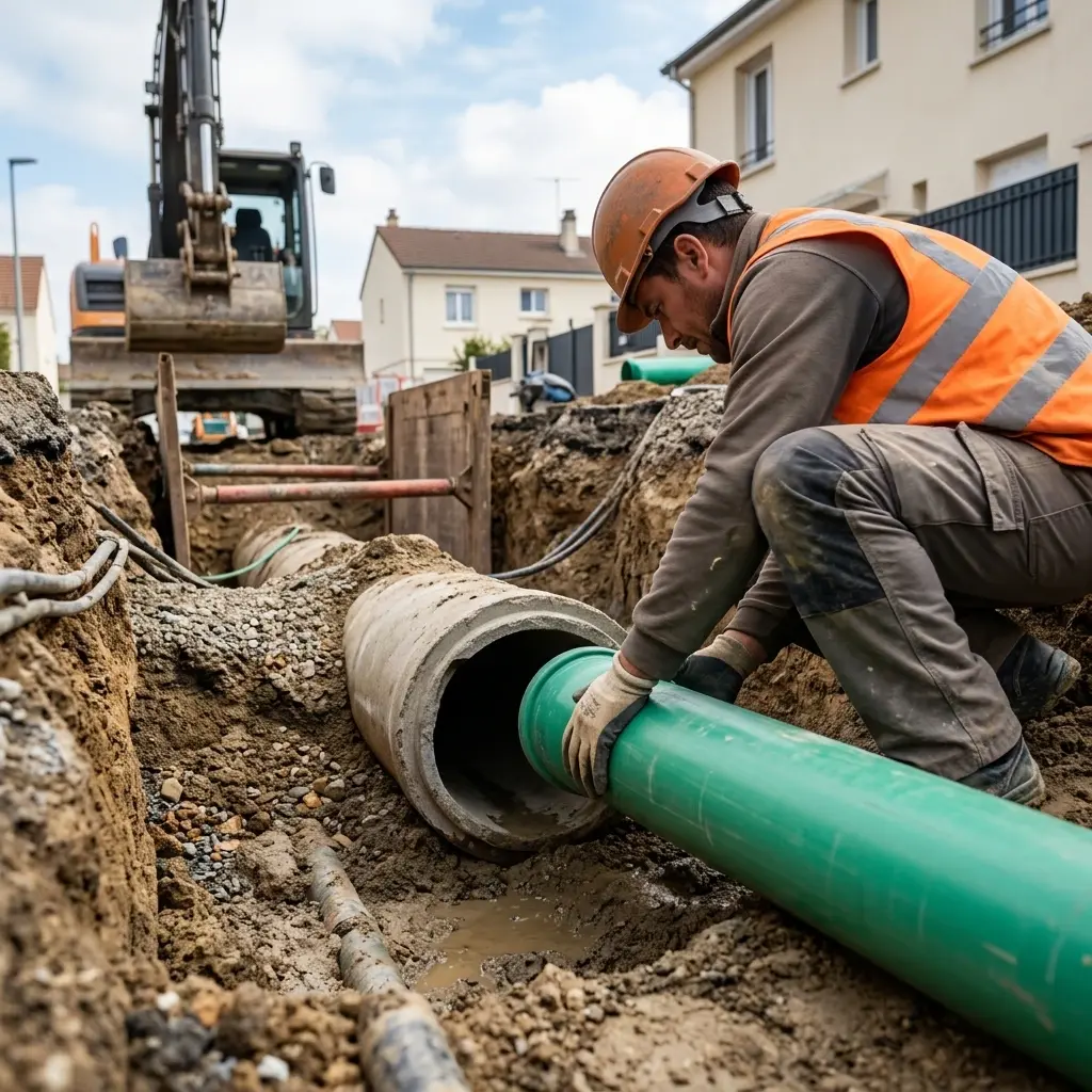 Comment se déroule le raccordement à Carrières-sous-Poissy ?