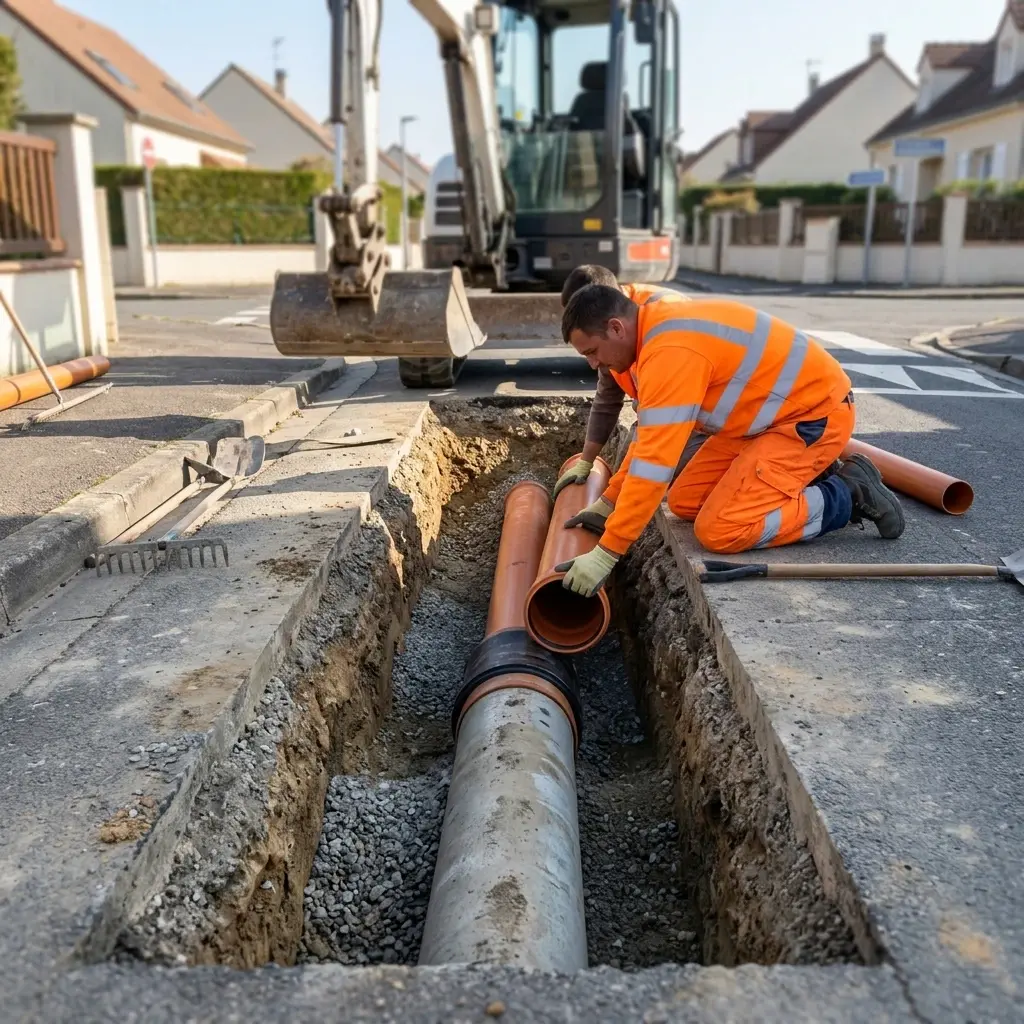 Comment se déroule le raccordement à Voisins-le-Bretonneux ?
