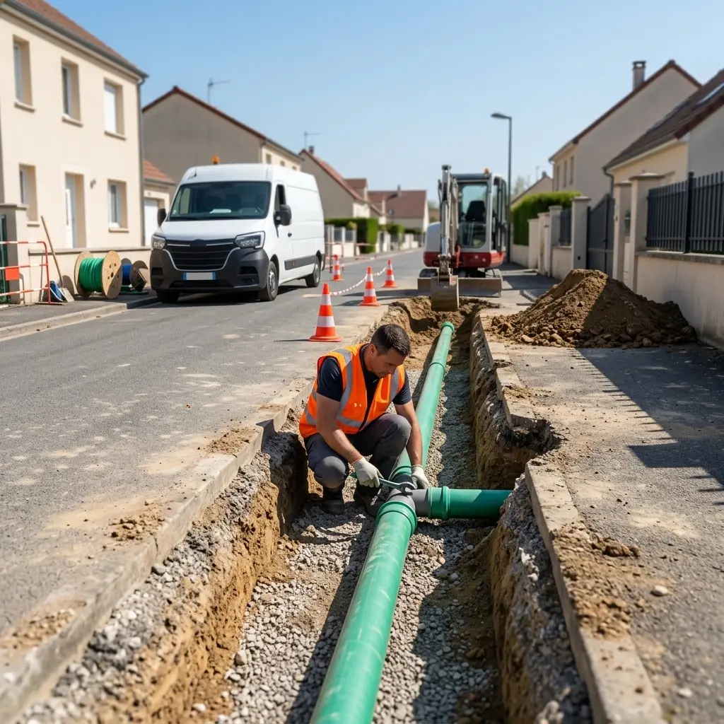 Comment se déroule le raccordement à Neauphlette ?