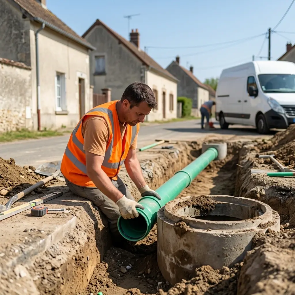 Raccordement au tout à l'égout Saint-Illiers-la-Ville (78980)