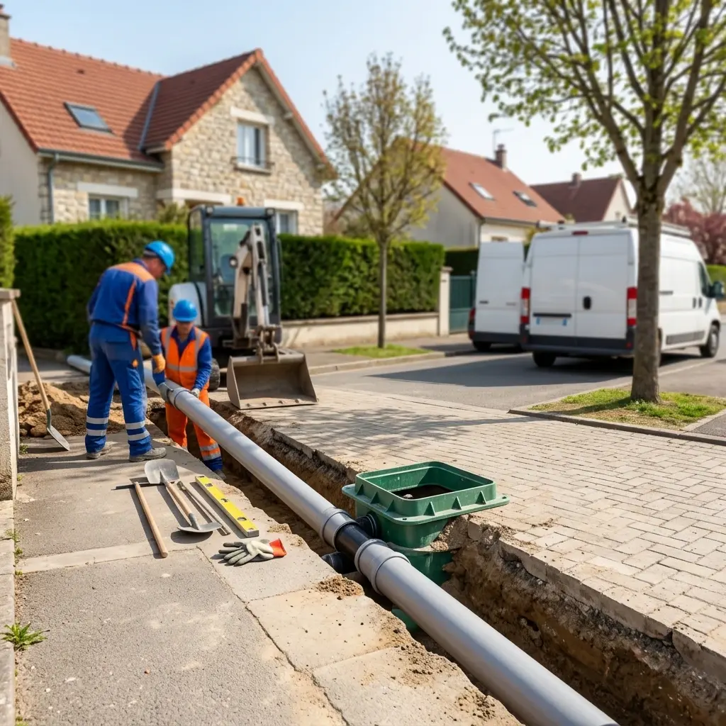 Raccordement au tout à l'égout Élancourt (78990)
