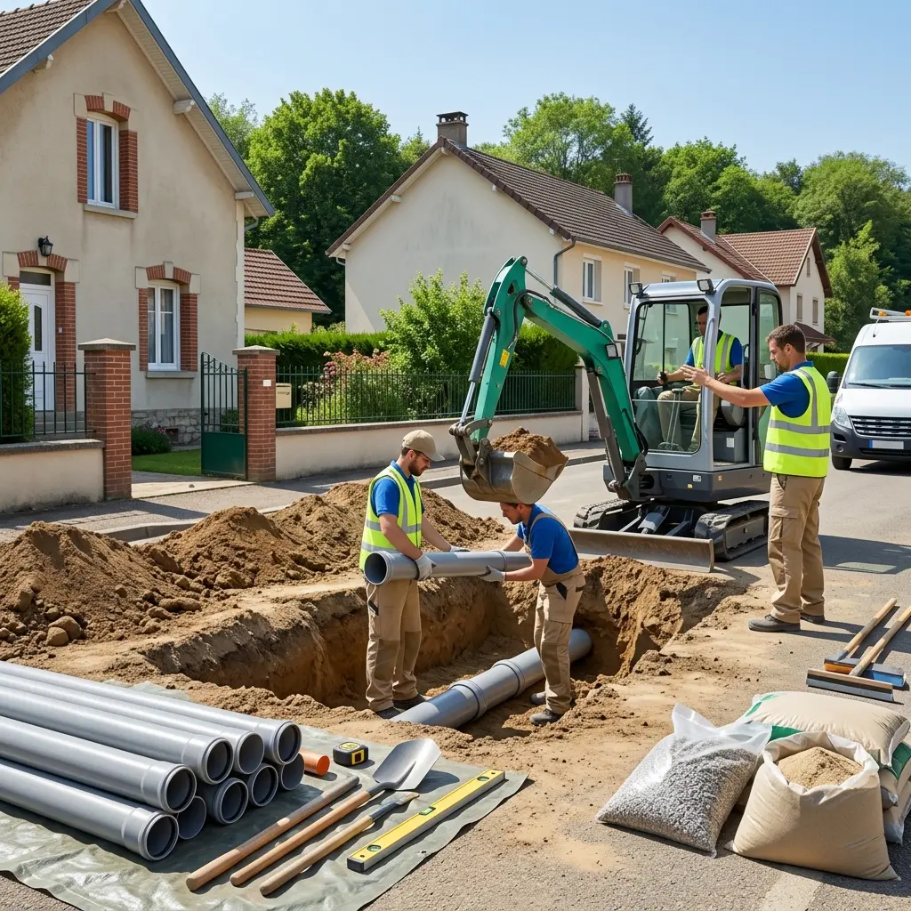 Comment se déroule le raccordement au Thillot ?