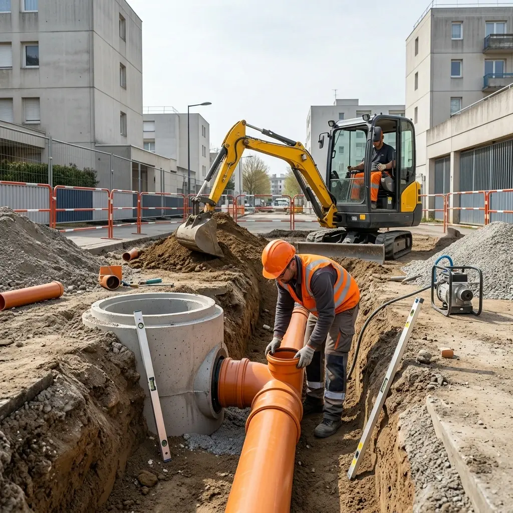 Prévenir les bouchons après vos travaux d'assainissement
