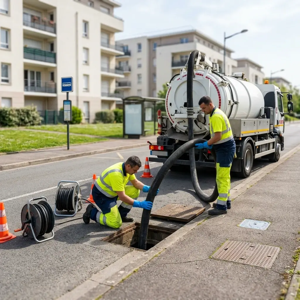 Raccordement au tout à l'égout Évry-Courcouronnes (91080)