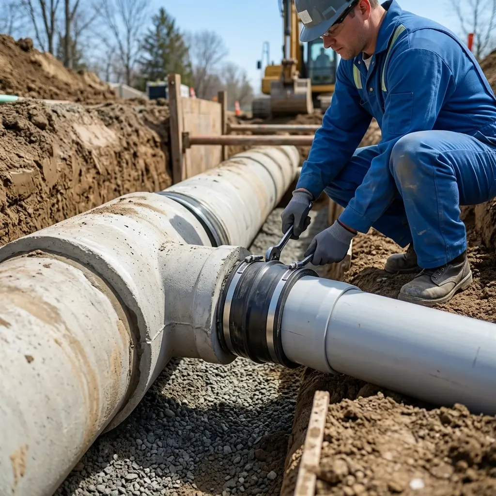 Un service professionnel pour vos travaux d'assainissement