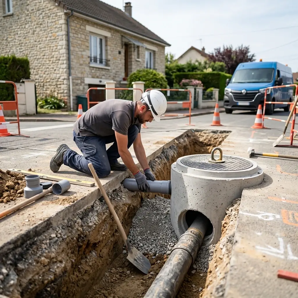 Raccordement au tout à l'égout Draveil (91210)