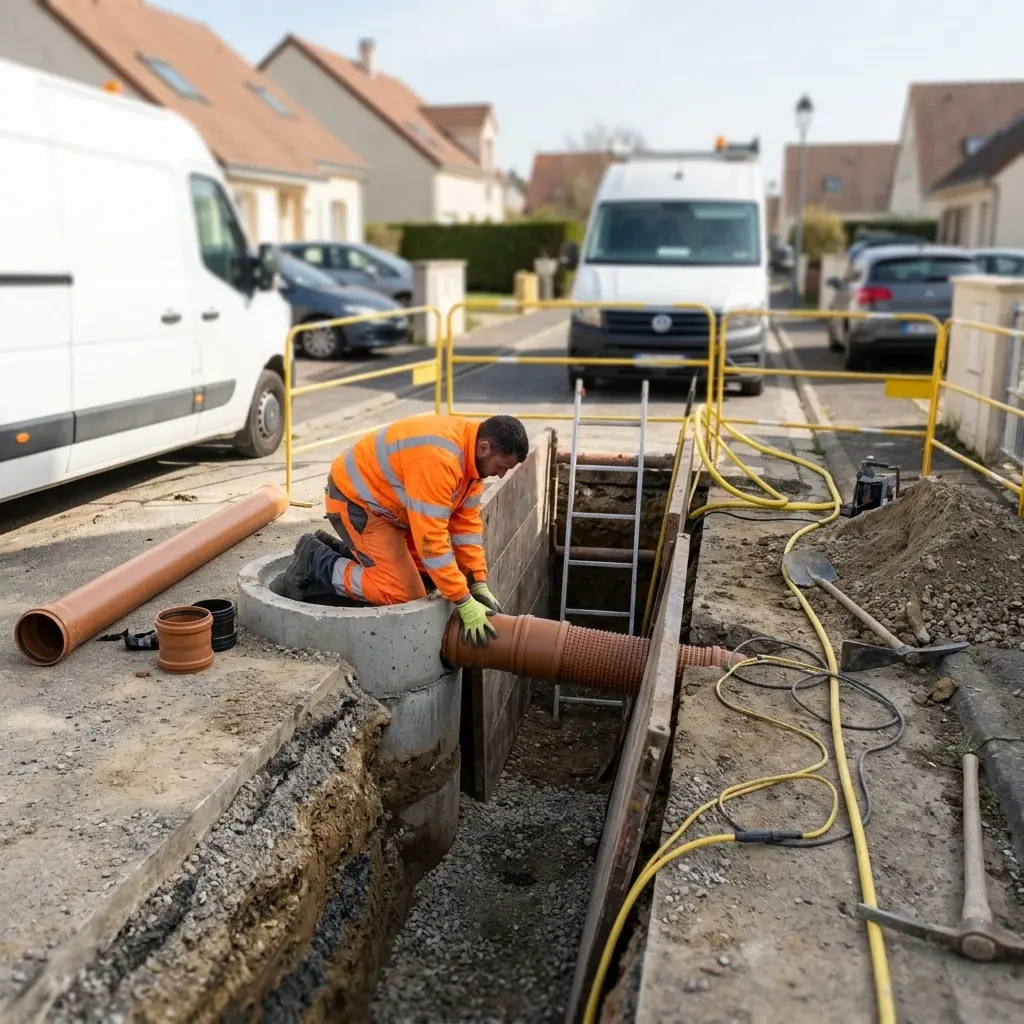 Comment se déroule le raccordement à Brétigny-sur-Orge ?