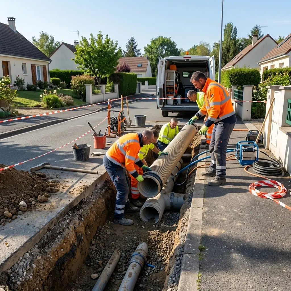 Une installation sereine pour vos eaux usées
