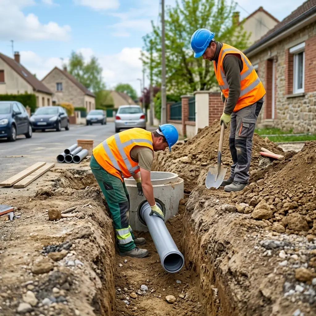 Raccordement au tout à l'égout Arpajon (91290)