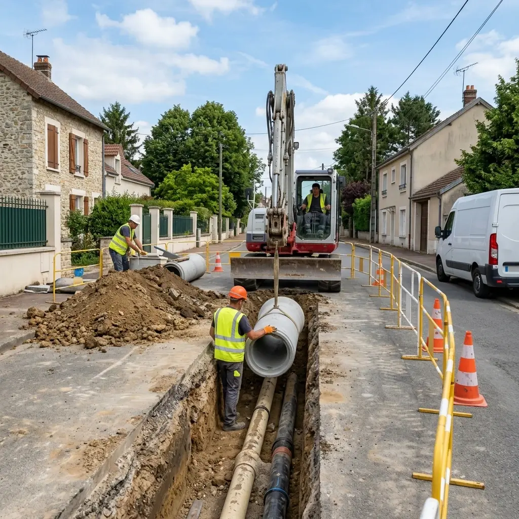 Comment se déroule le raccordement à Gometz-la-Ville ?