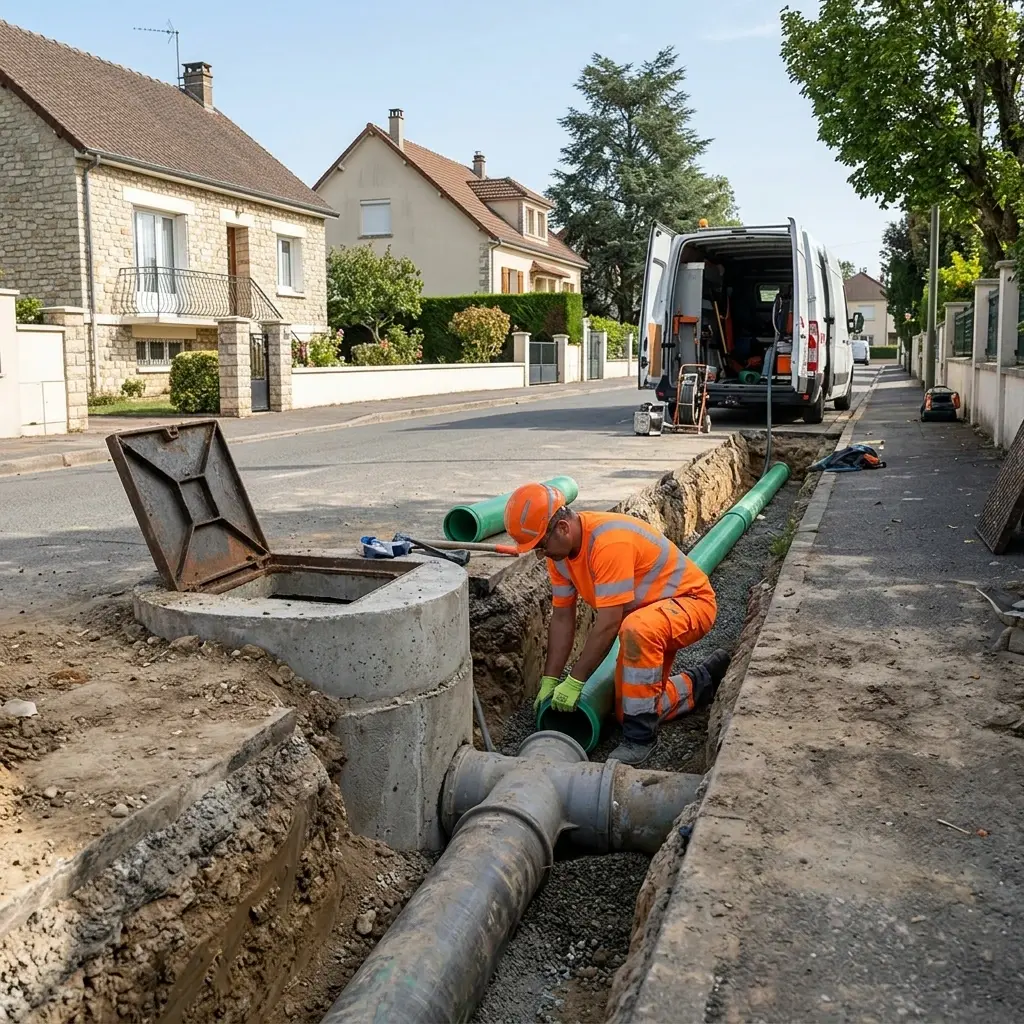 Raccordement au tout à l'égout Gometz-la-Ville (91400)