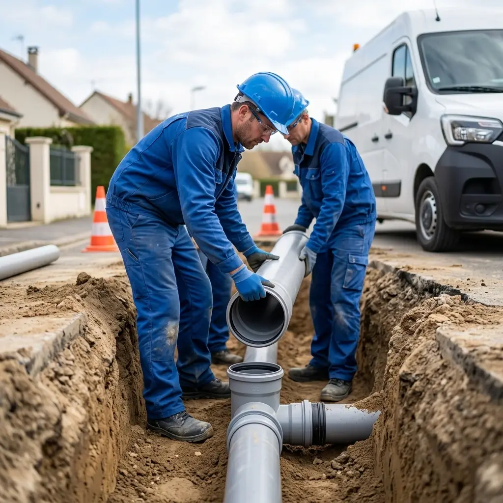 Comment se déroule le raccordement aux Granges-le-Roi ?
