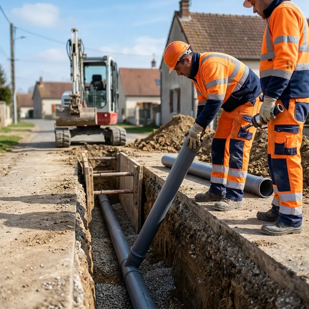 Un accompagnement professionnel pour vos travaux d'assainissement