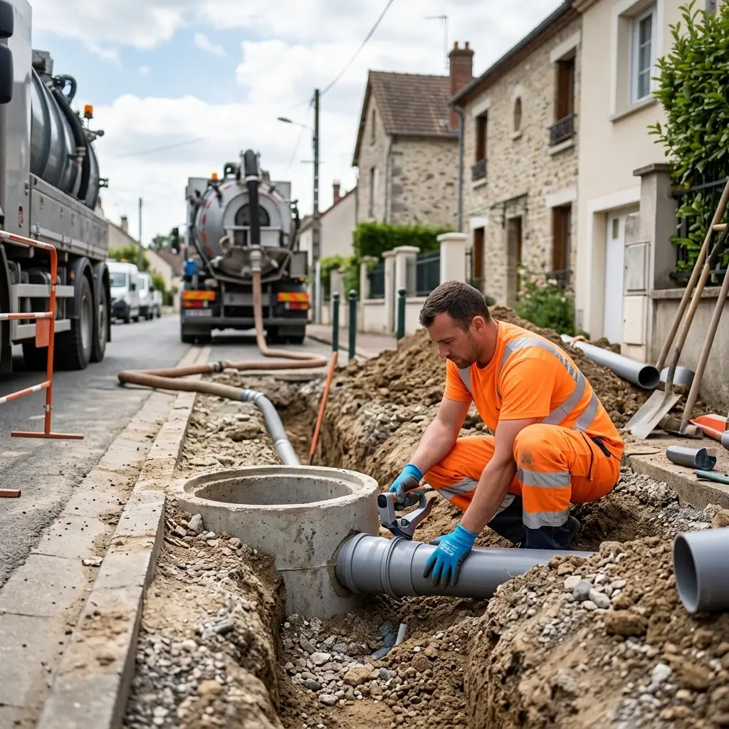 Le processus technique de branchement au réseau public
