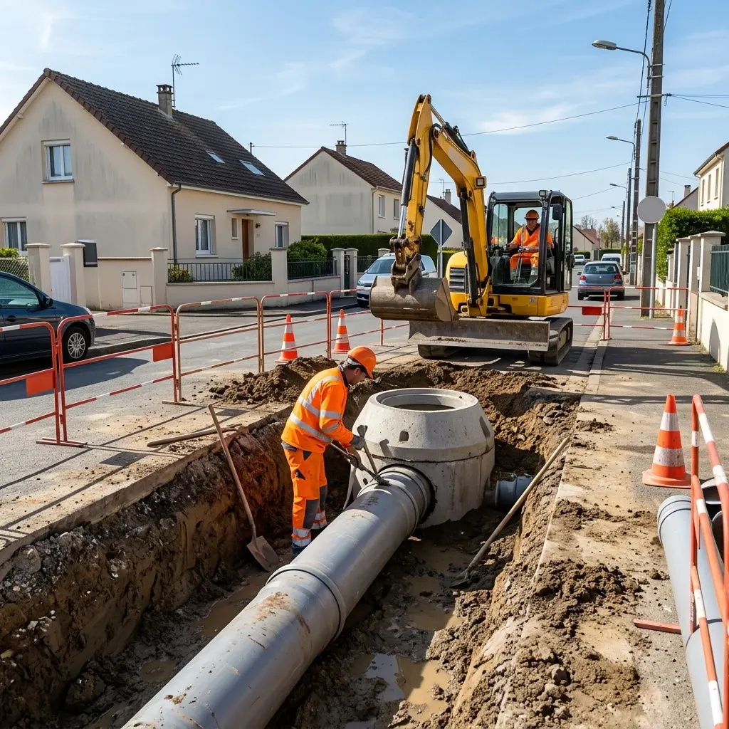 Comment se déroule le raccordement à Morangis ?