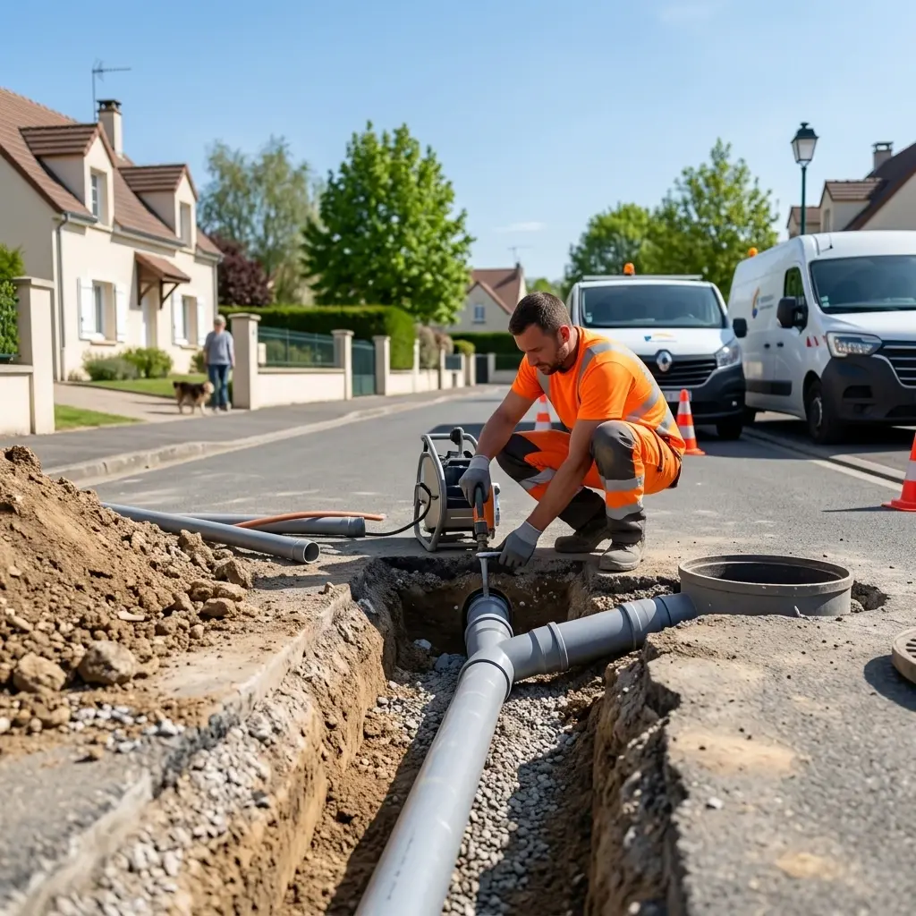 Raccordement au tout à l'égout Soisy-sur-Seine (91450)