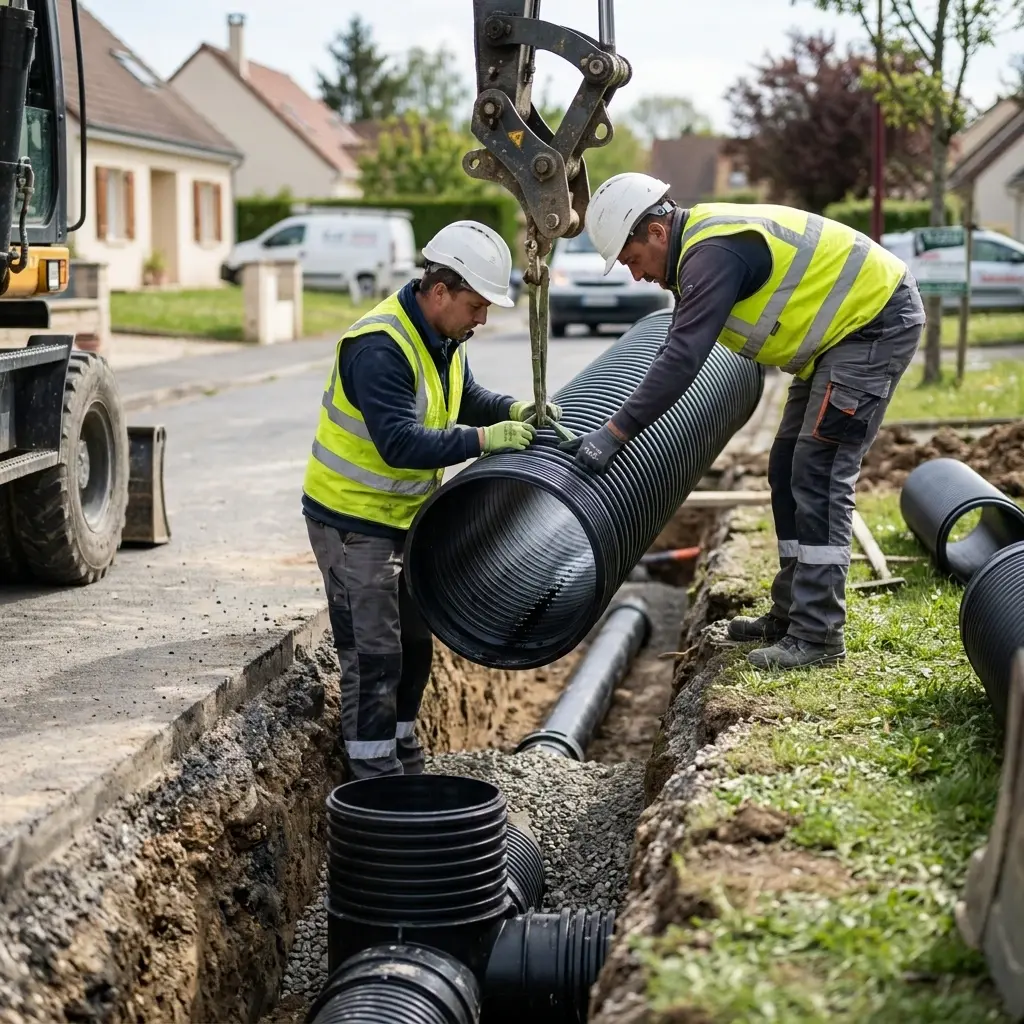 Une tranquillité durable pour vos réseaux d'eaux usées