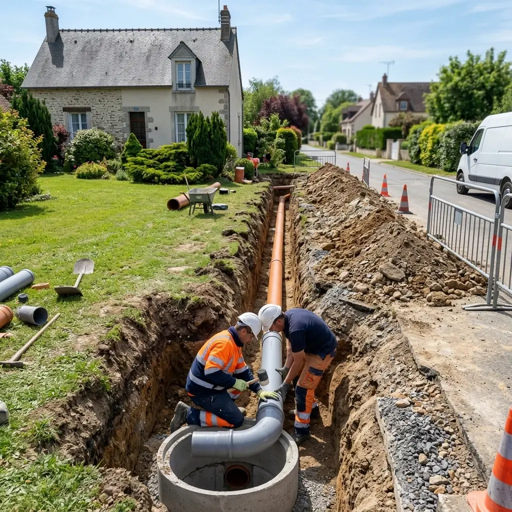 Comment se déroule le raccordement à Boullay-les-Troux ?