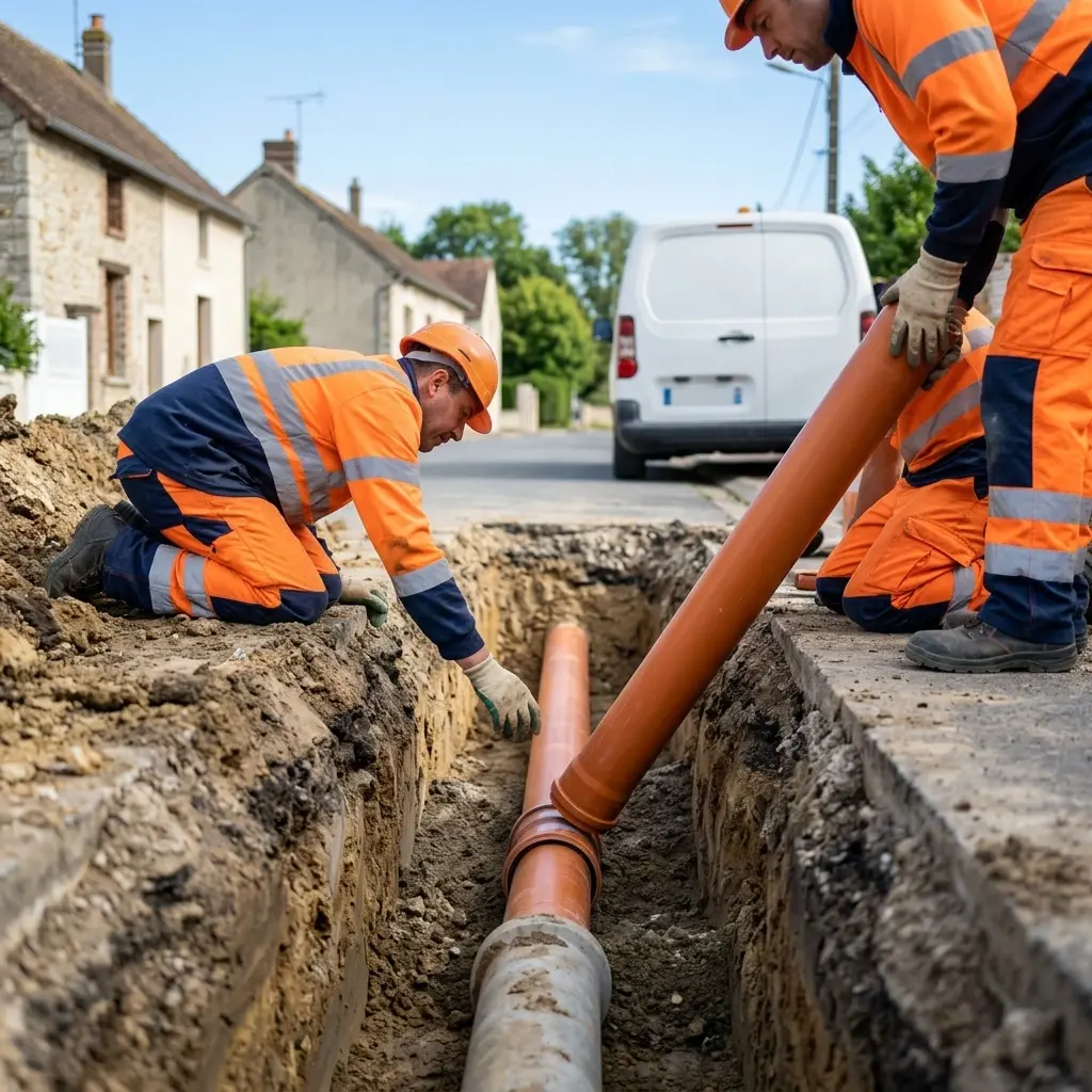 Comment se déroule le raccordement à Dannemois ?