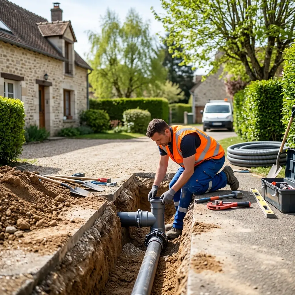 Comment se déroule le raccordement à Milly-la-Forêt ?