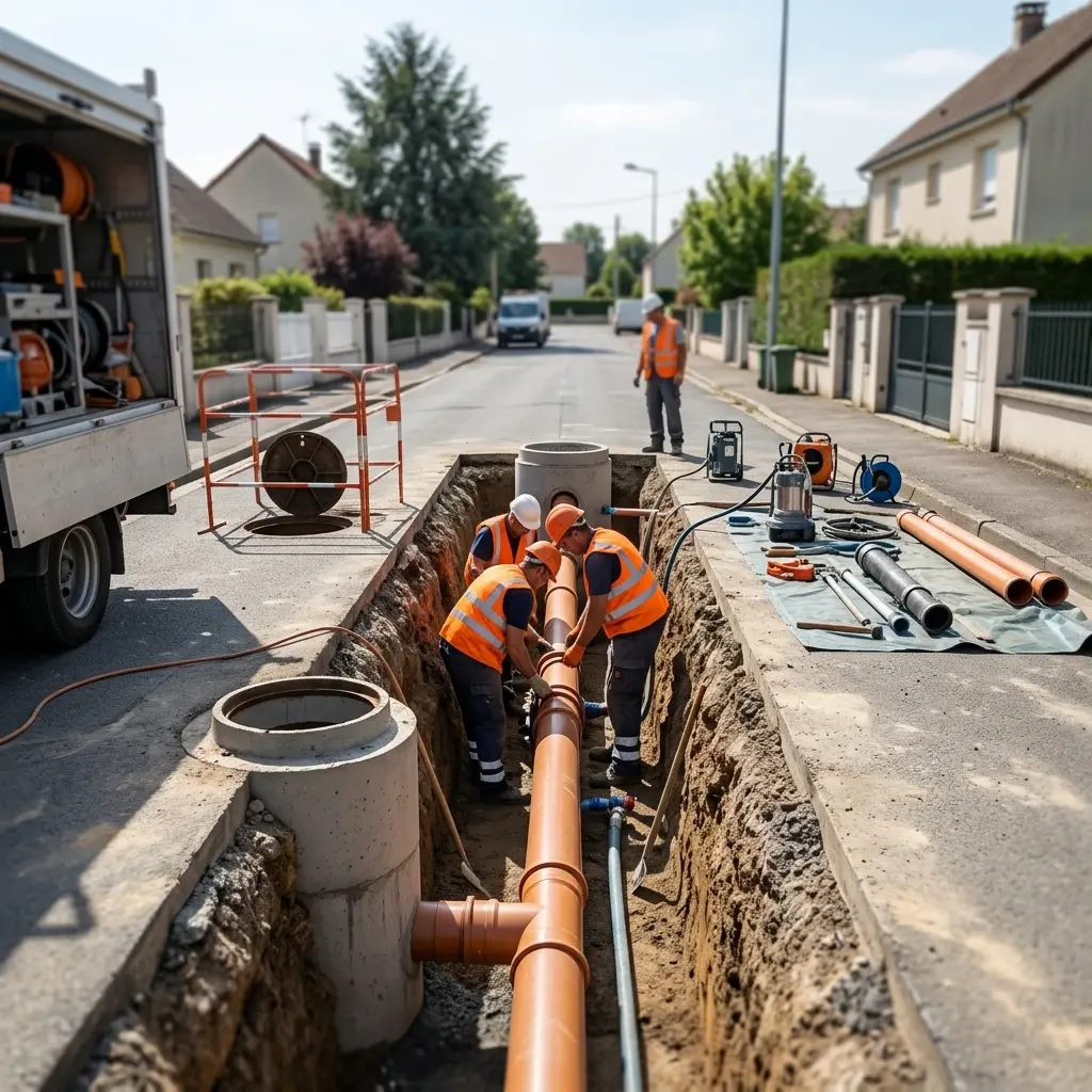 Un accompagnement professionnel pour vos travaux d'égouts