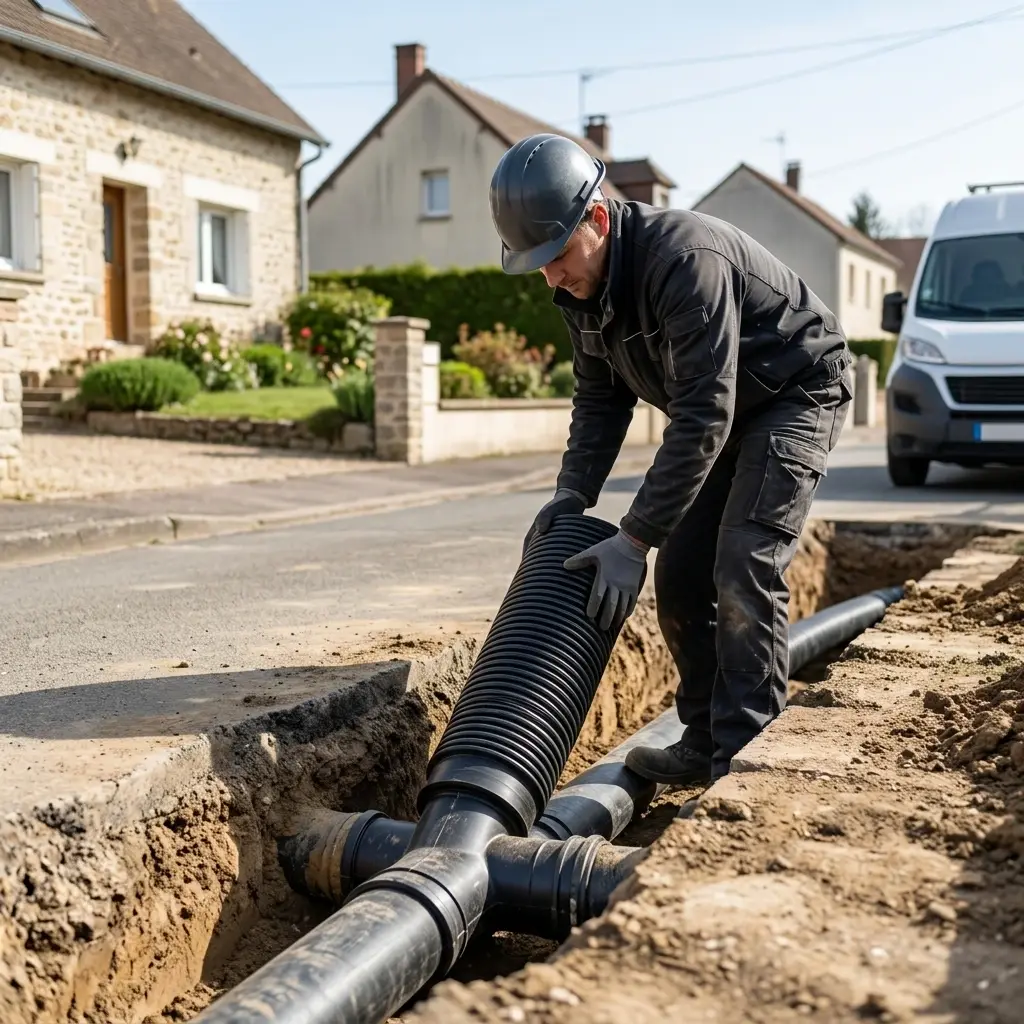 Comment se déroule le raccordement à Saint-Chéron ?