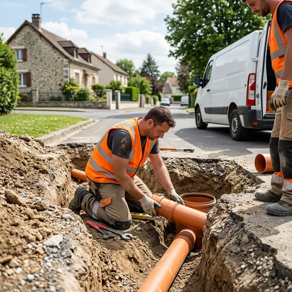 Raccordement au tout à l'égout Saint-Maurice-Montcouronne (91530)