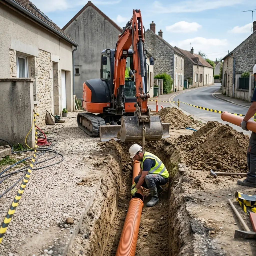 Besoin d'un raccordement rapide à Sermaise ?