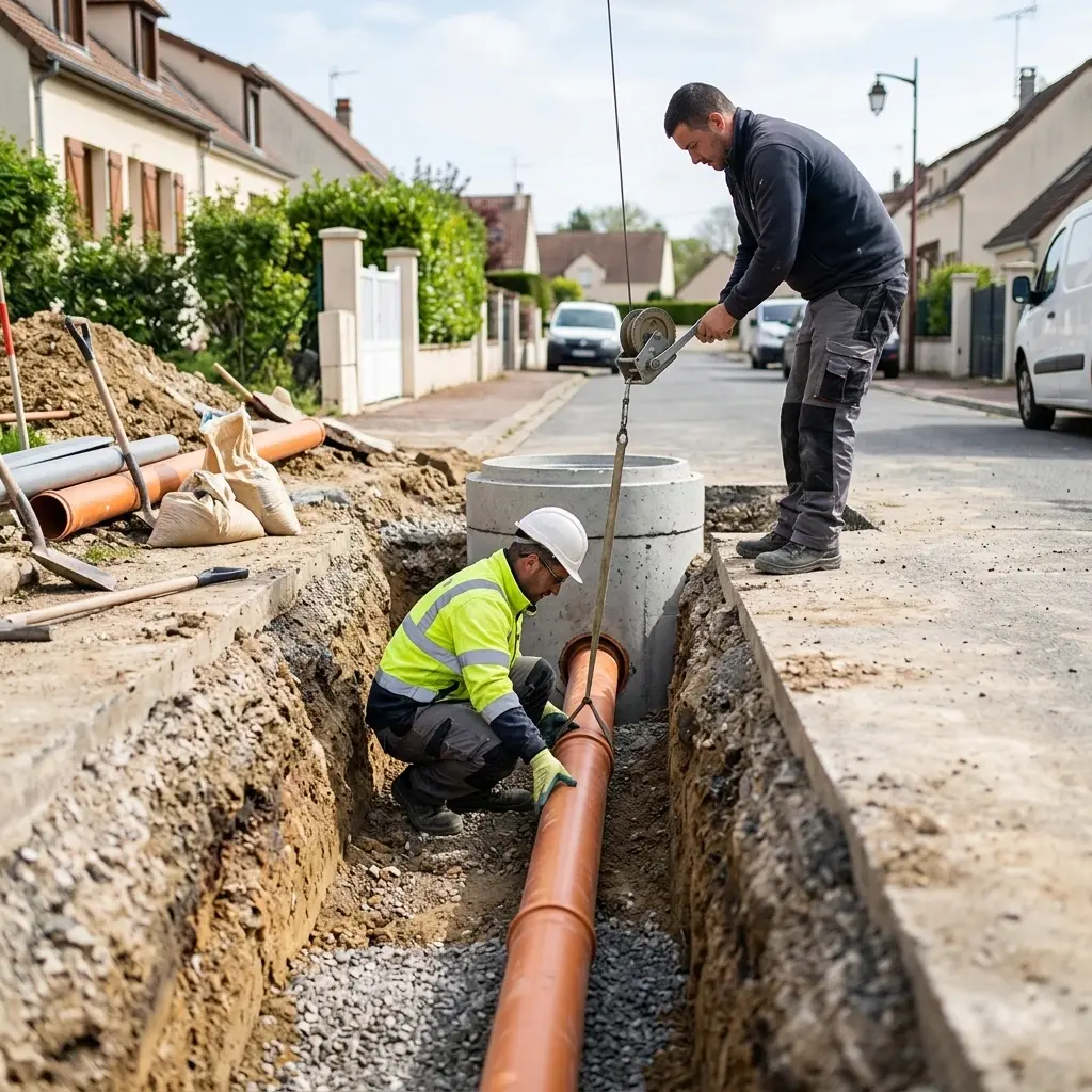 Comment se déroule le raccordement à Sermaise ?